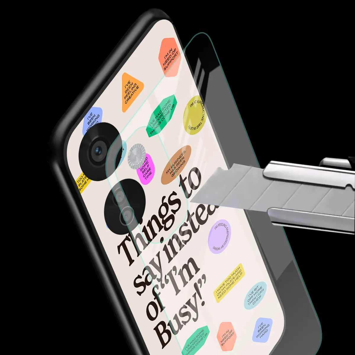 10 Things To Say Phone Cover | Glass Case