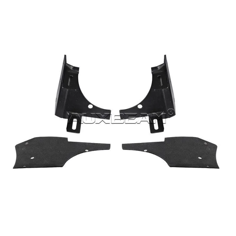 2pcs Black Dual A-Pillar Light Lower Windshield Hinge Mounting Brackets LED Working Pod Light Bar Mounts for Jeep Wrangler TJ 1997-2006