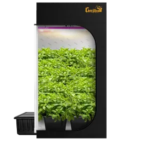 4x4 All New Grow Tent Kit - Bubble Flow Buckets