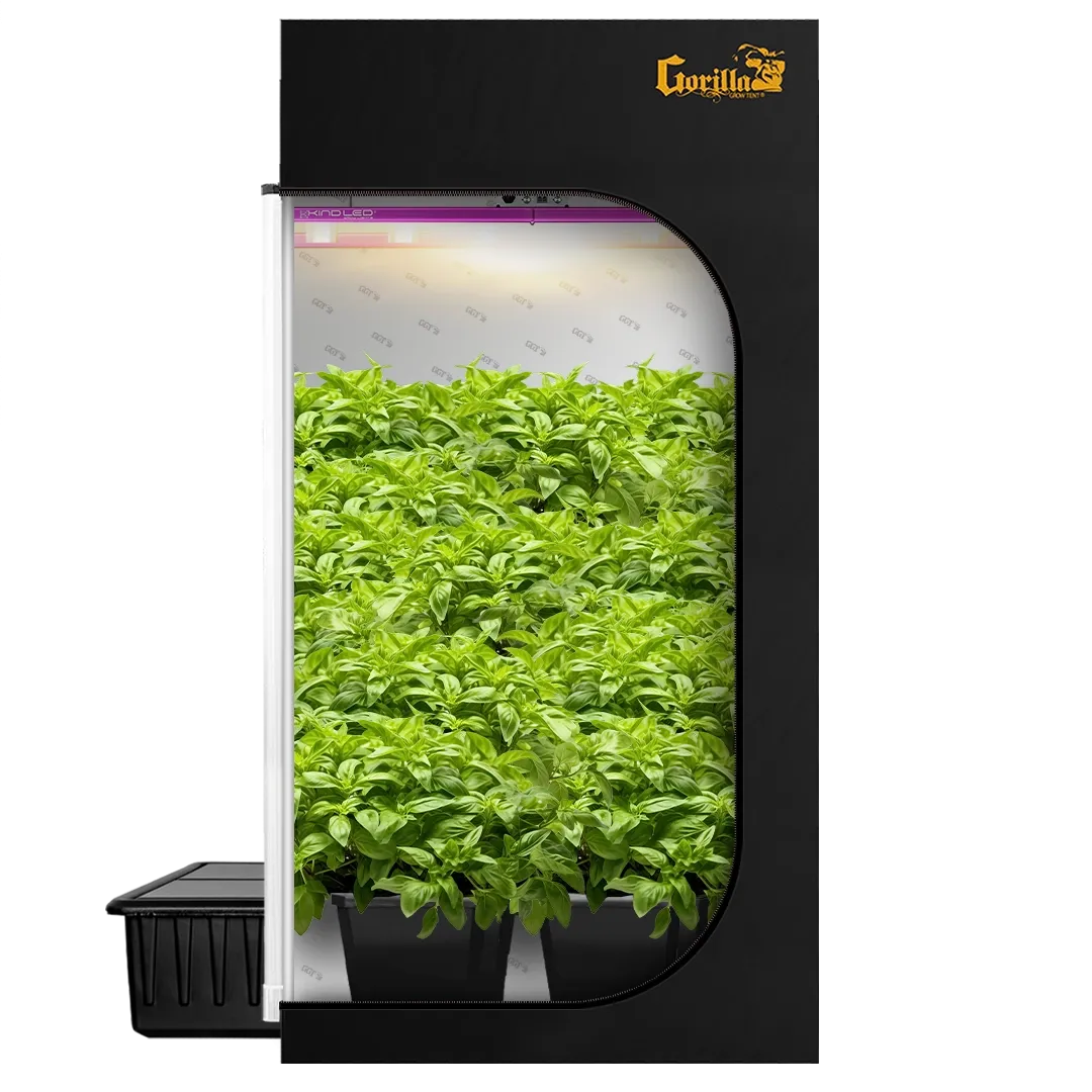 4x4 All New Grow Tent Kit - Bubble Flow Buckets