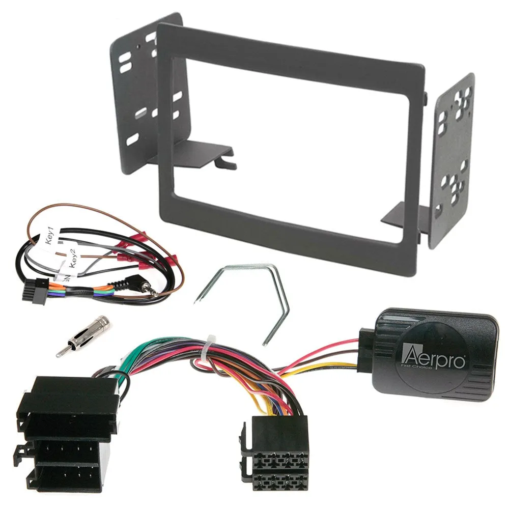 Aerpro FP9056GK Double DIN Grey Install Kit fits Holden Commodore VY, VZ and Statesman WK, WL