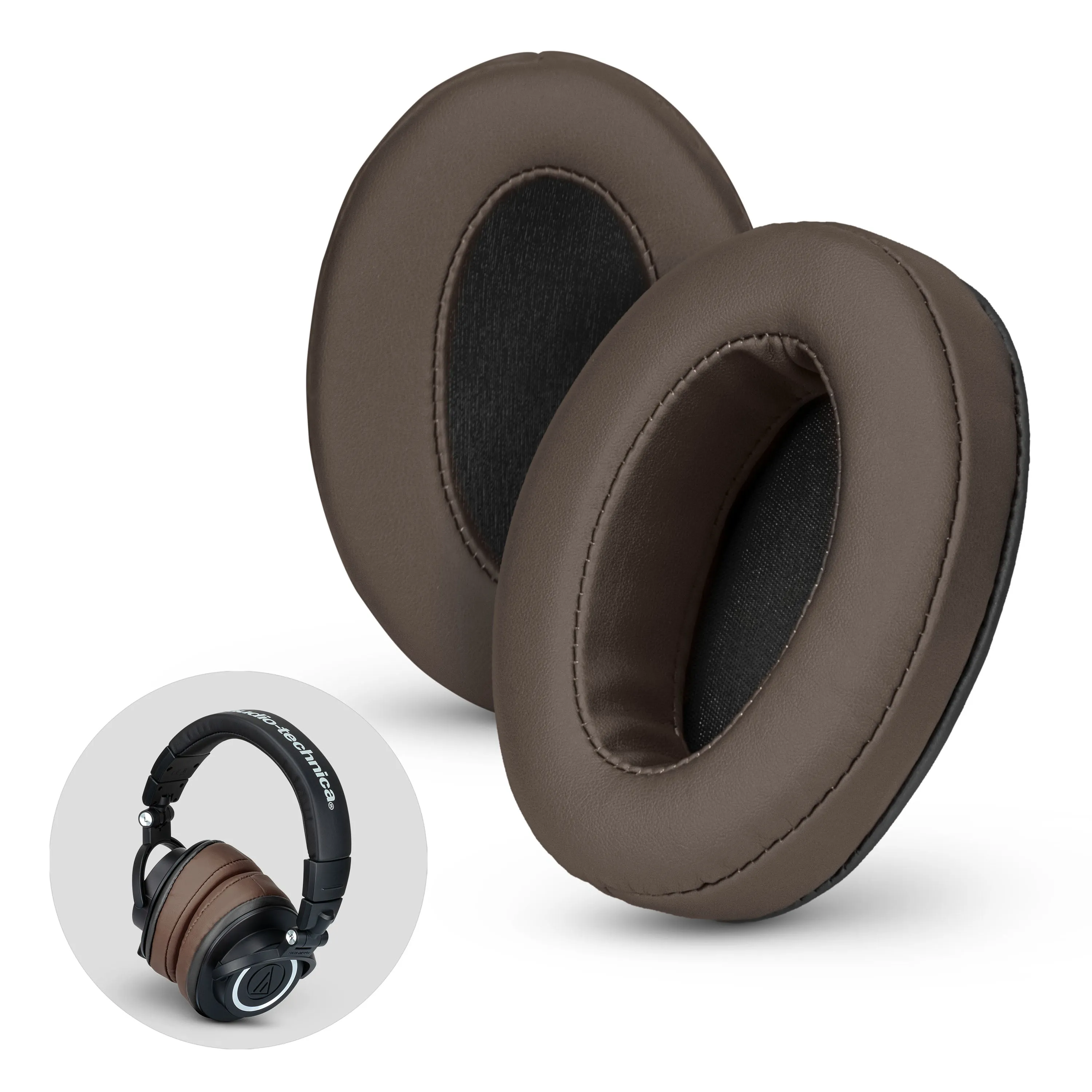 Angled Oval Headphone Memory Foam Earpads