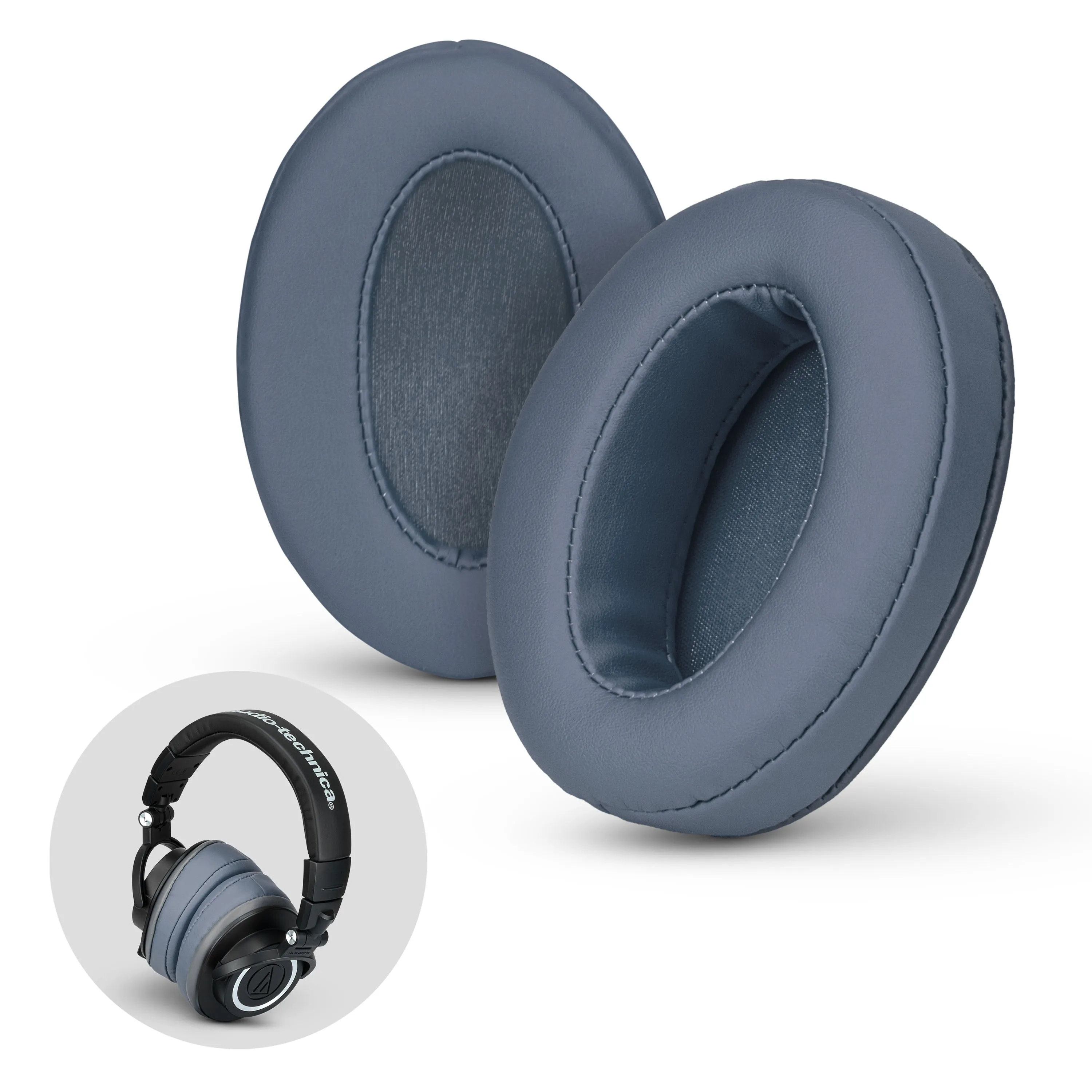 Angled Oval Headphone Memory Foam Earpads