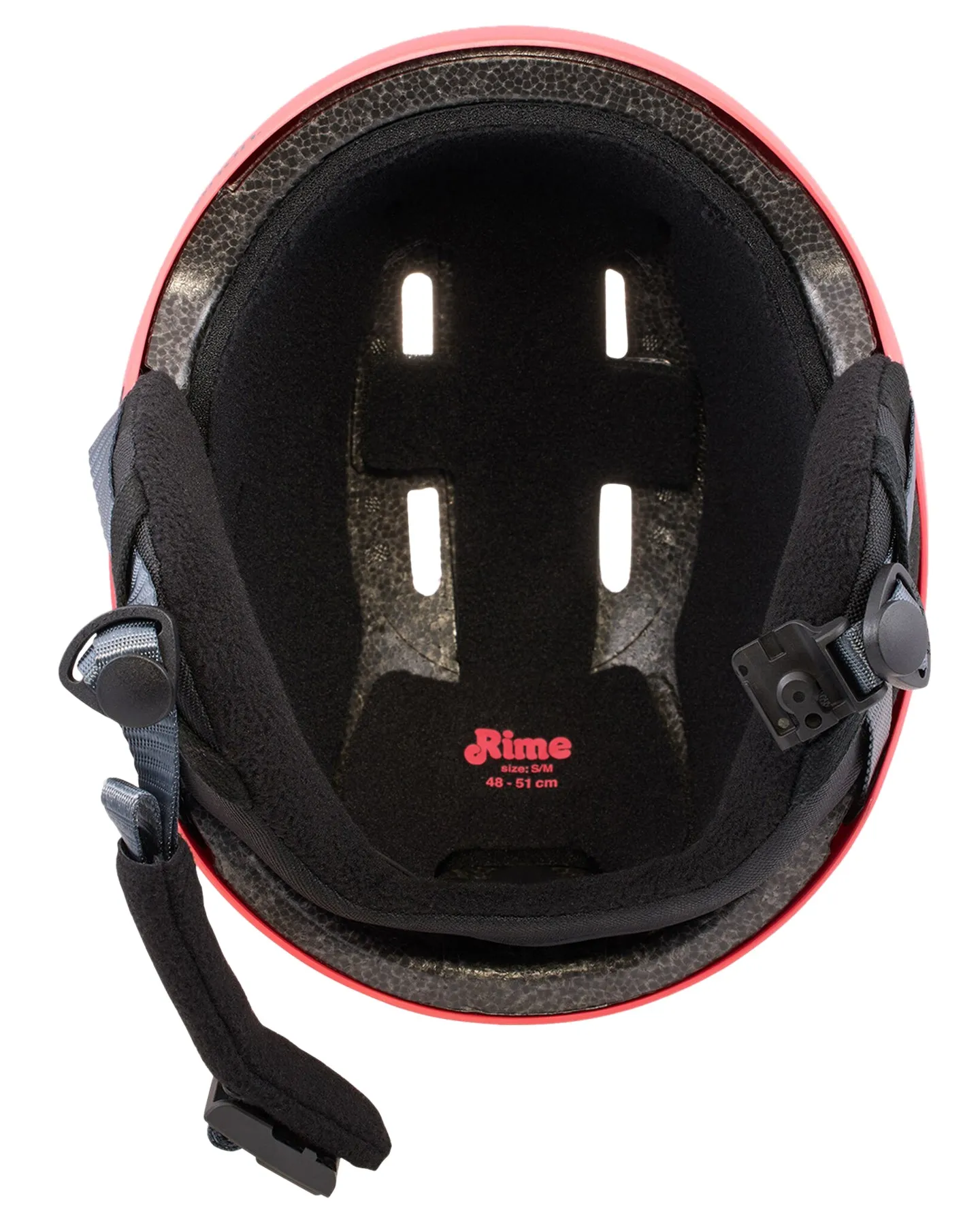 Anon Kids' Rime 3 Round Fit Snow Helmet - Coral