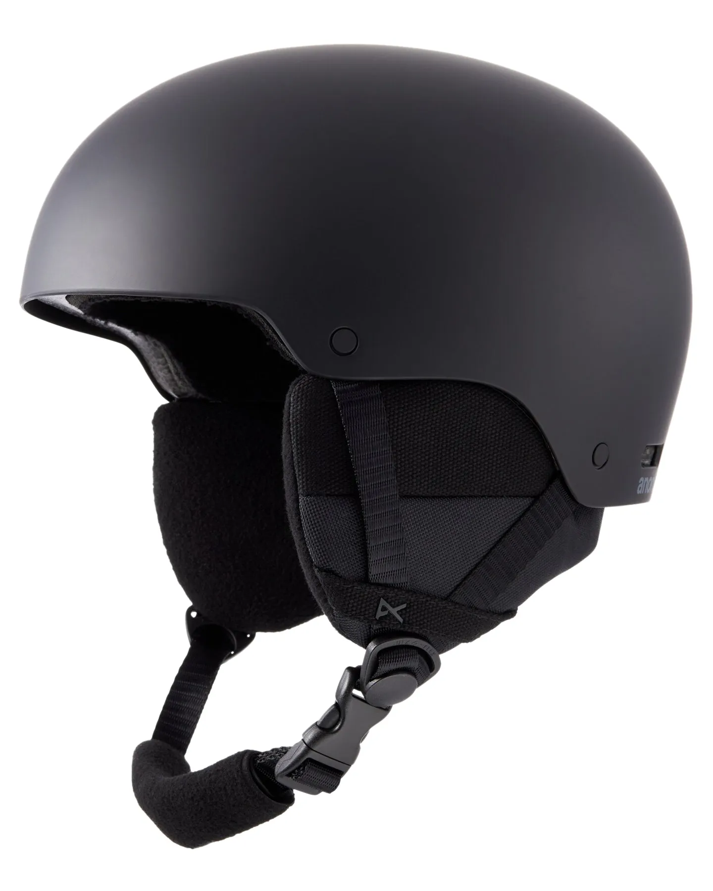 Anon Raider 3 Round Fit Snow Helmet - Black