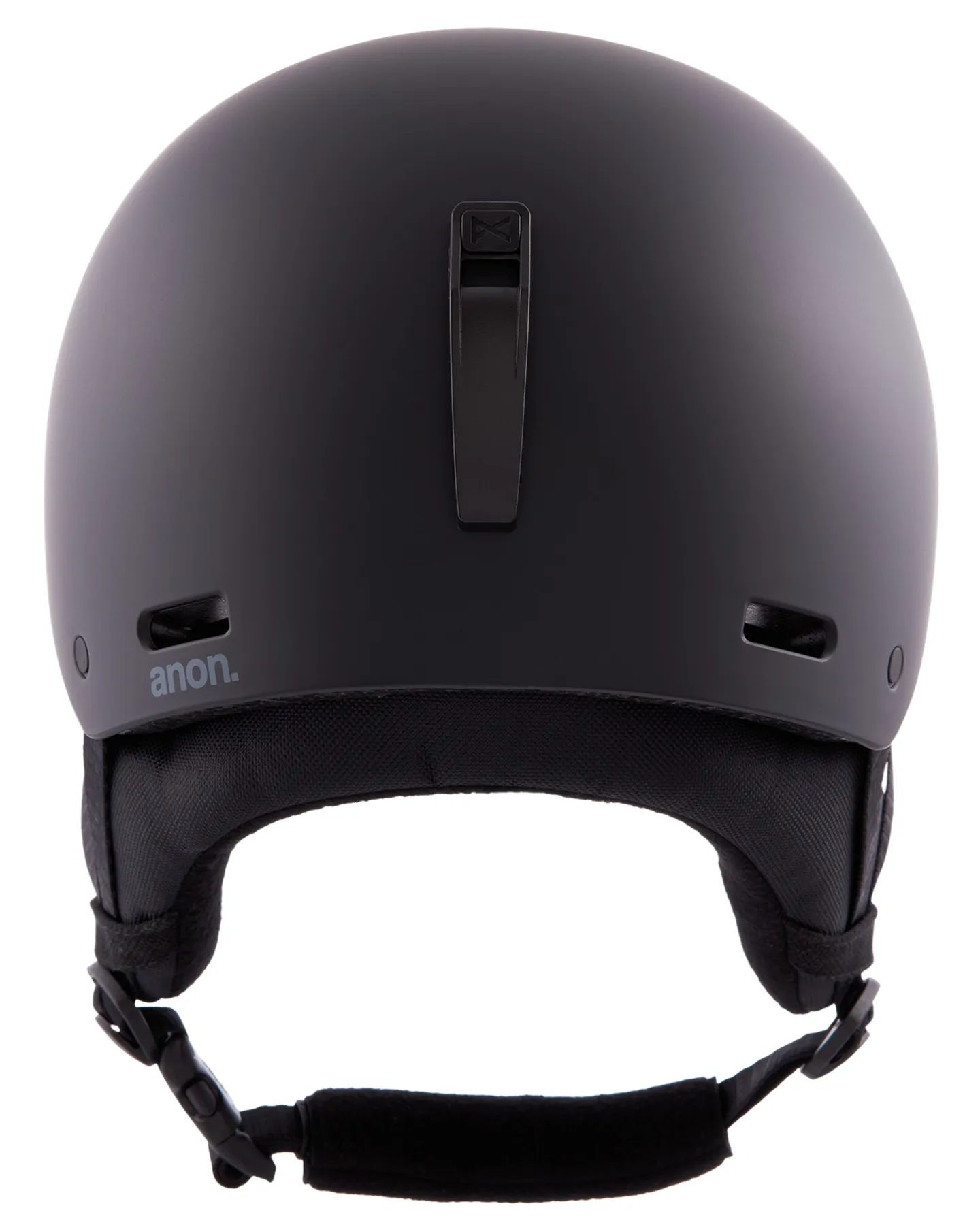 Anon Raider 3 Round Fit Snow Helmet - Black