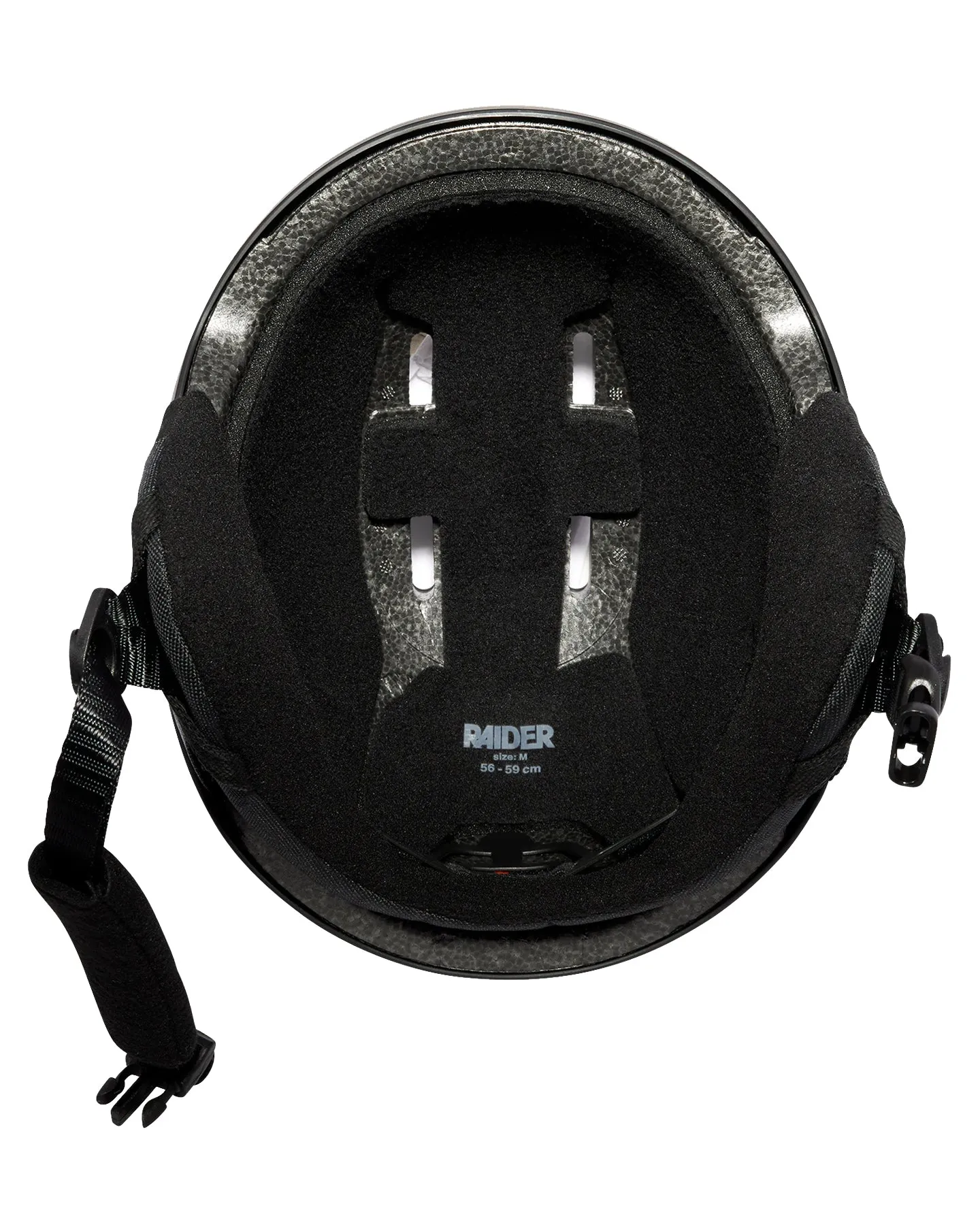 Anon Raider 3 Round Fit Snow Helmet - Black