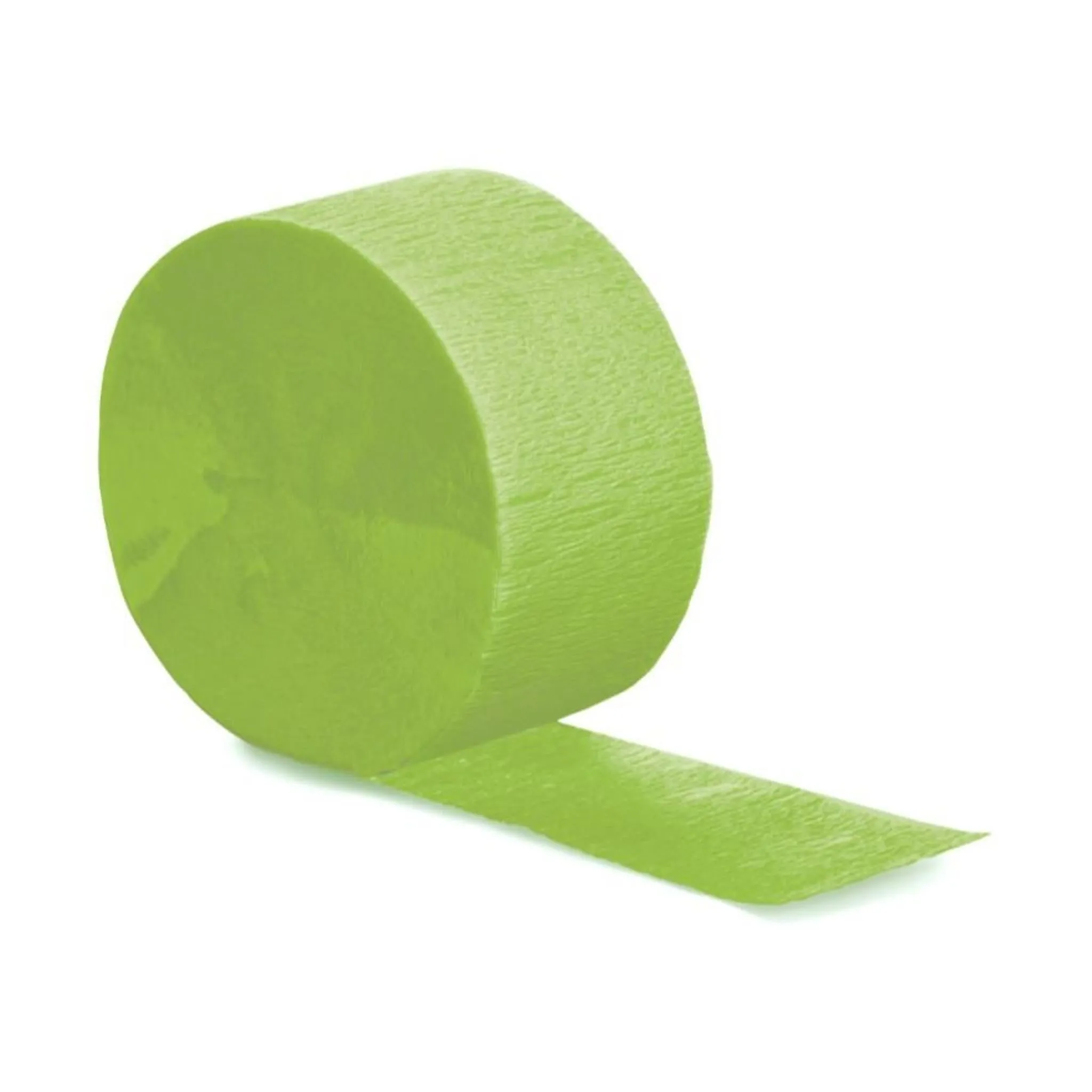 Apple Green Crepe Paper Party Streamers | 81'