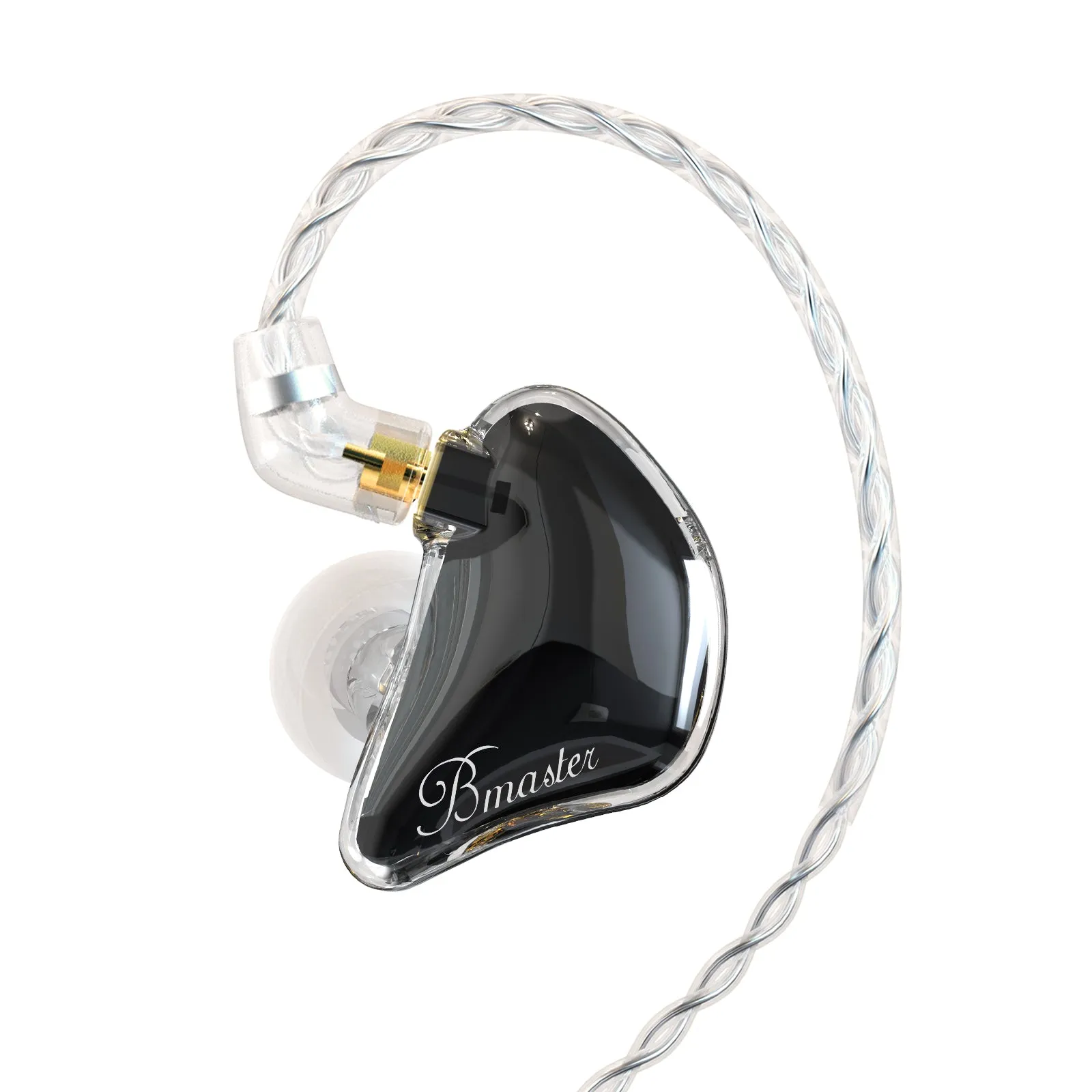 BASN Bmaster Triple Drivers In Ear Monitor Headphones (Olive)