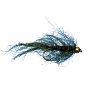 Bead Head Simi Seal Leech - Peacock - Size 10