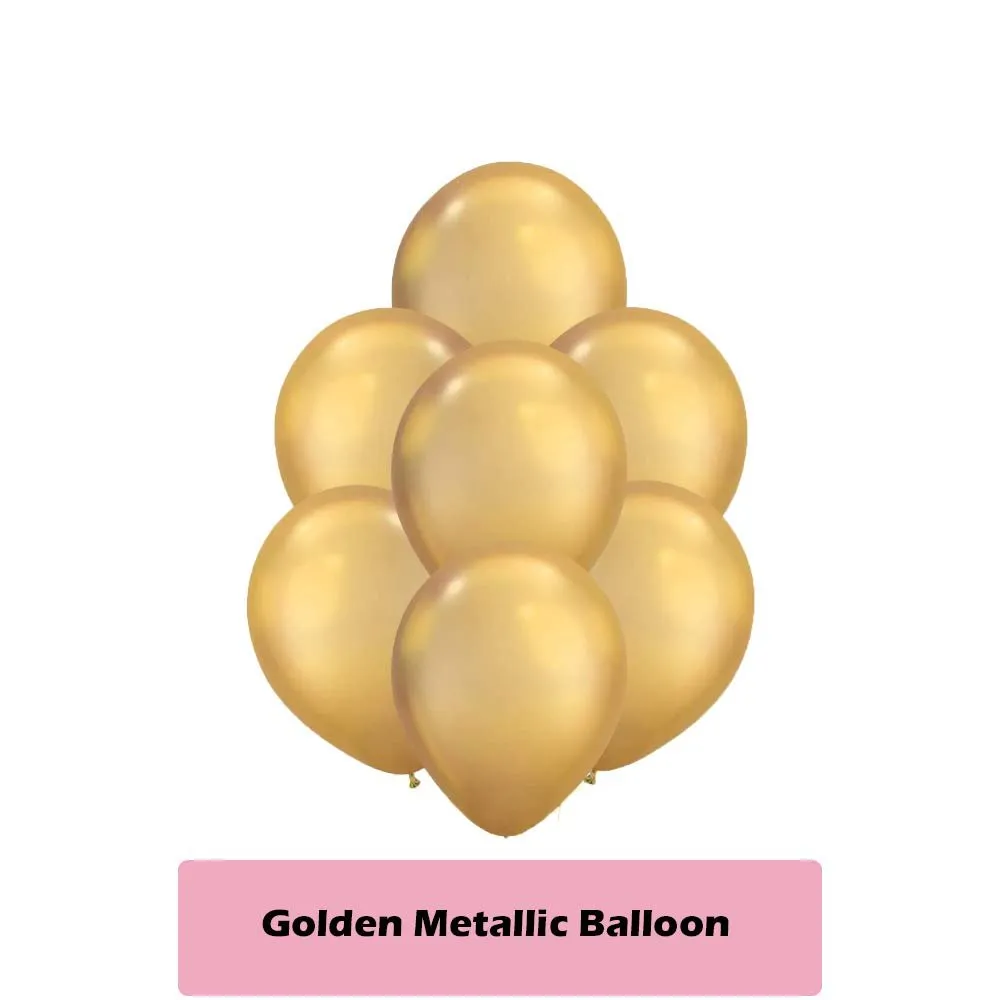 Birthday Balloons for Decoration Golden & Silver 53 Pcs - 1st, 10th, 18th, 21st, 25th, 30th, 40th Birthday