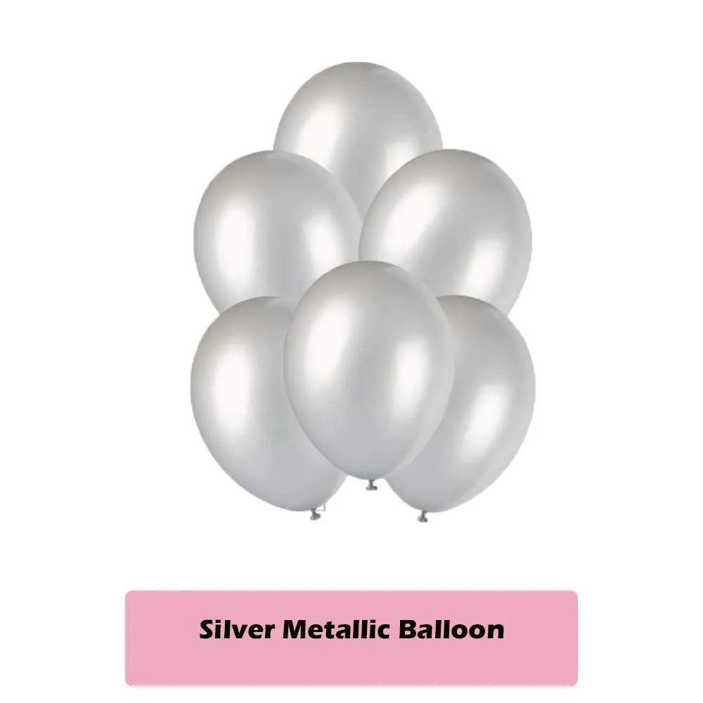 Birthday Balloons for Decoration Golden & Silver 53 Pcs - 1st, 10th, 18th, 21st, 25th, 30th, 40th Birthday