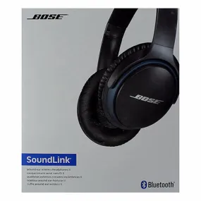 Bose SoundLink II Around-Ear Wireless Headphones - Black / Dark Blue