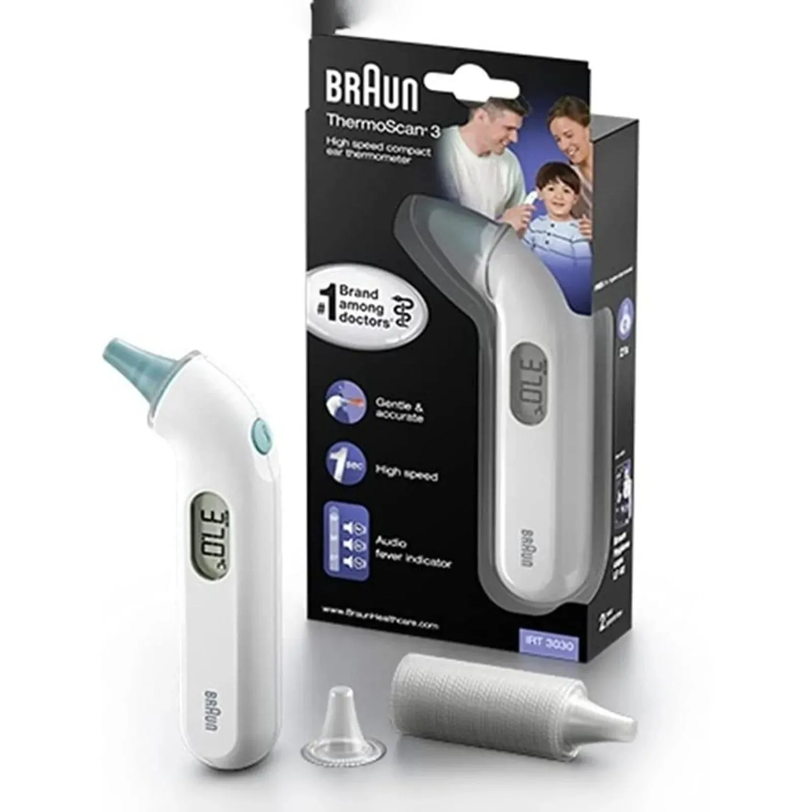 Braun IRT-3030 Compact Ear Thermometer