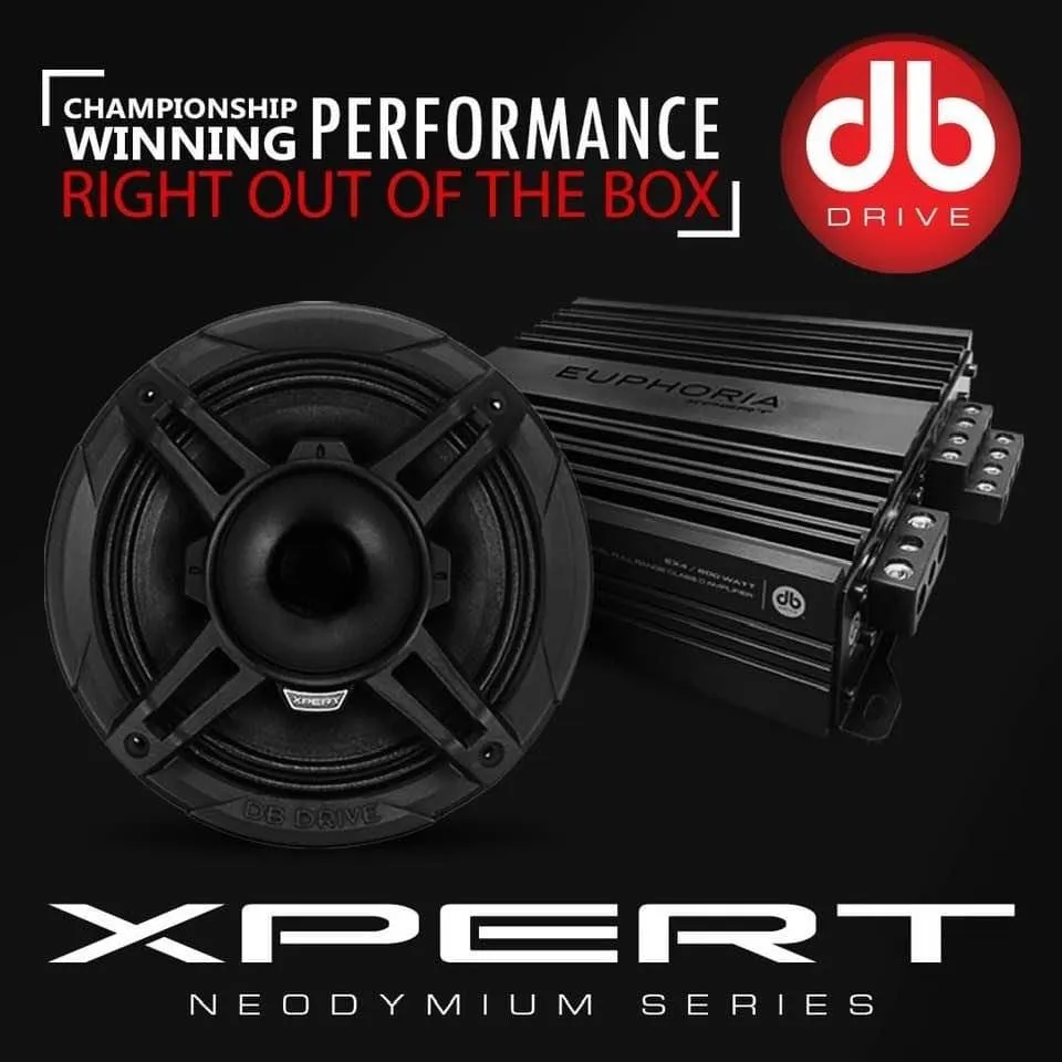 DB Drive EX10NMB Euphoria XPERT Midrange Speakers