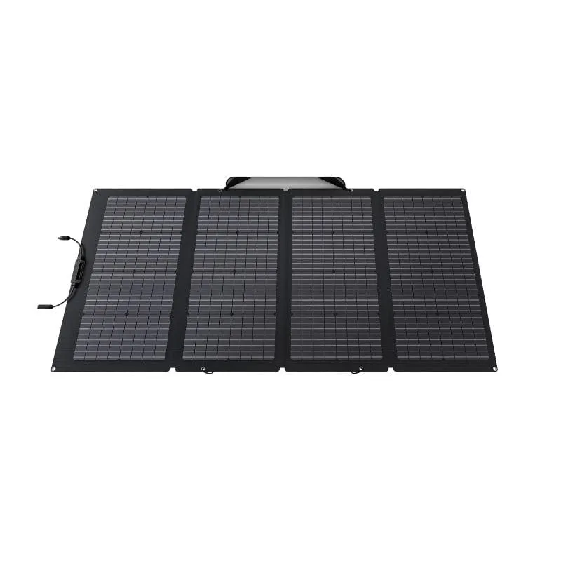 EcoFlow 220W Bifacial Portable Solar Panel for Power Station