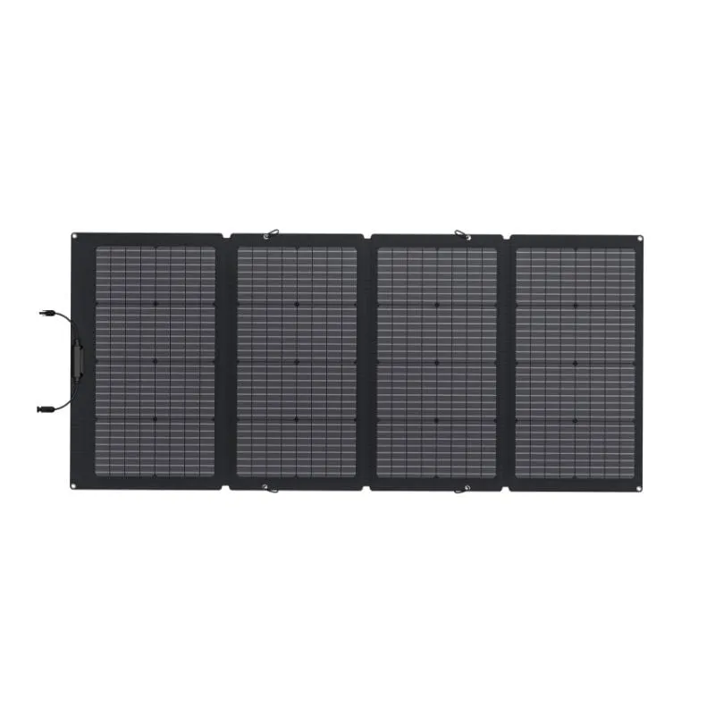 EcoFlow 220W Bifacial Portable Solar Panel for Power Station