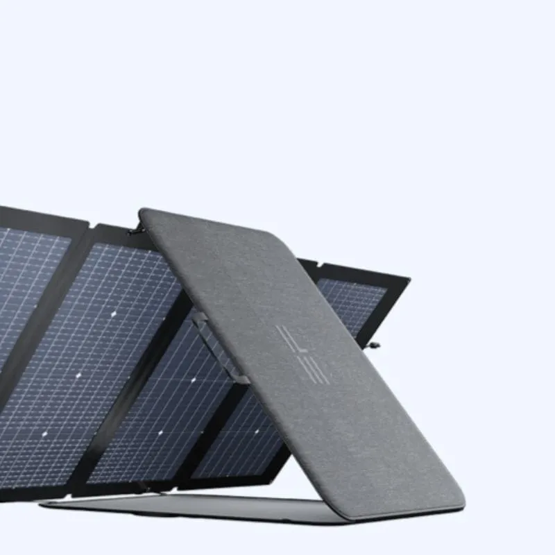 EcoFlow 220W Bifacial Portable Solar Panel for Power Station