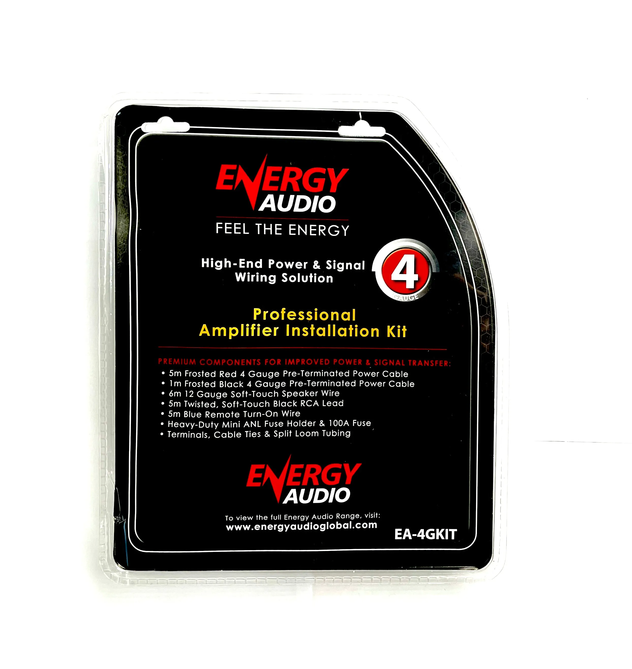 Energy Audio EA-4GKIT Premium 4-Gauge Wiring Kit