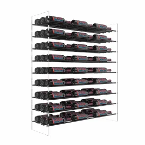 Evolution Freestanding Metal and Acrylic Wine Rack Tower 47 3C (81 - 324 Bottle)