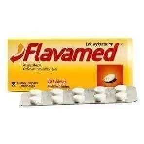 Flavamed Cough Tablets N20 bronchial disease, pulmonary