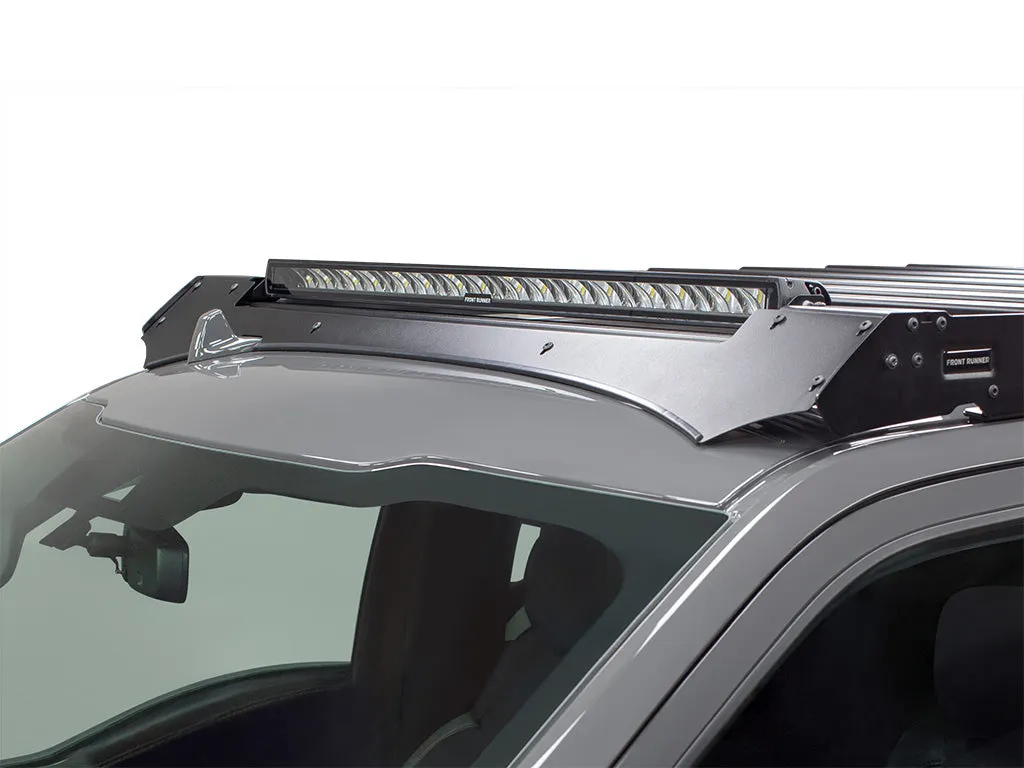 Ford F-150 Crew Cab w/ Sunroof (2015-2020) Slimsport Rack 40in Light Bar Wind Fairing - by Front Runner