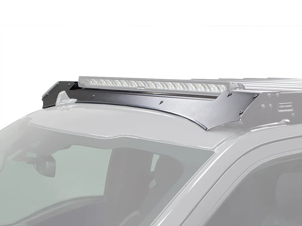 Ford F-150 Crew Cab w/ Sunroof (2015-2020) Slimsport Rack 40in Light Bar Wind Fairing - by Front Runner