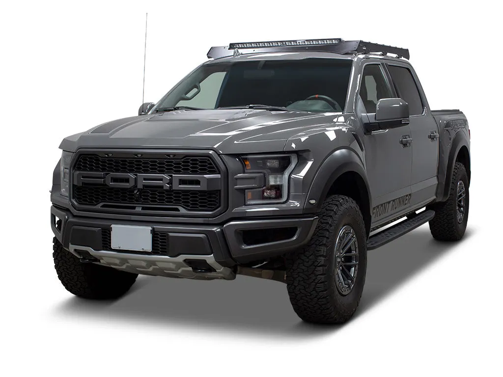 Ford F-150 Crew Cab w/ Sunroof (2015-2020) Slimsport Rack 40in Light Bar Wind Fairing - by Front Runner