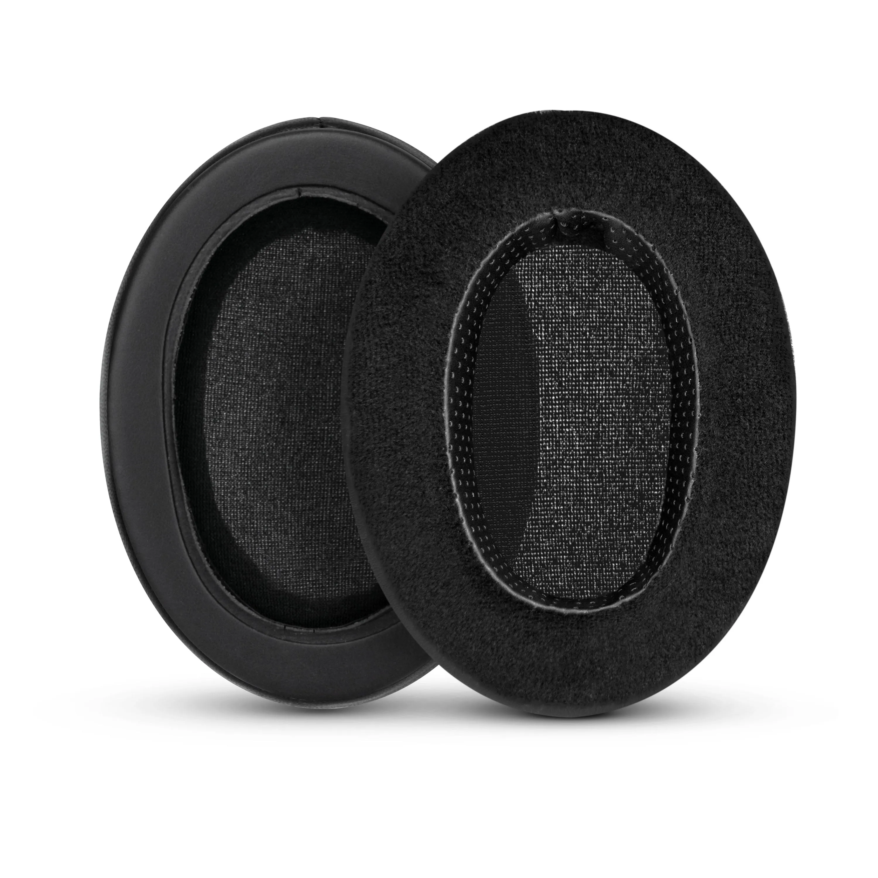 Hybrid Earpads for Steelseries Arctis Nova Pro Wireless Headphones - Memory Foam with Velour & PU Leather