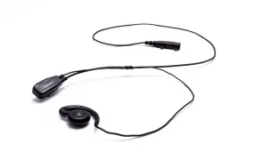 Impact Silver Series 1-Wire Surveillance Kit for Two-Way Radio with OEM Style Swivel Ear Hook VY6-S1W-EH5