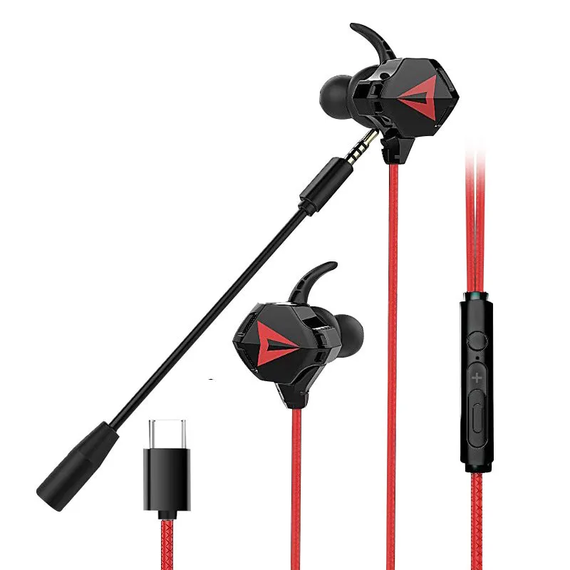 In Ear Gaming Headset for PC Laptop Mobile Phone