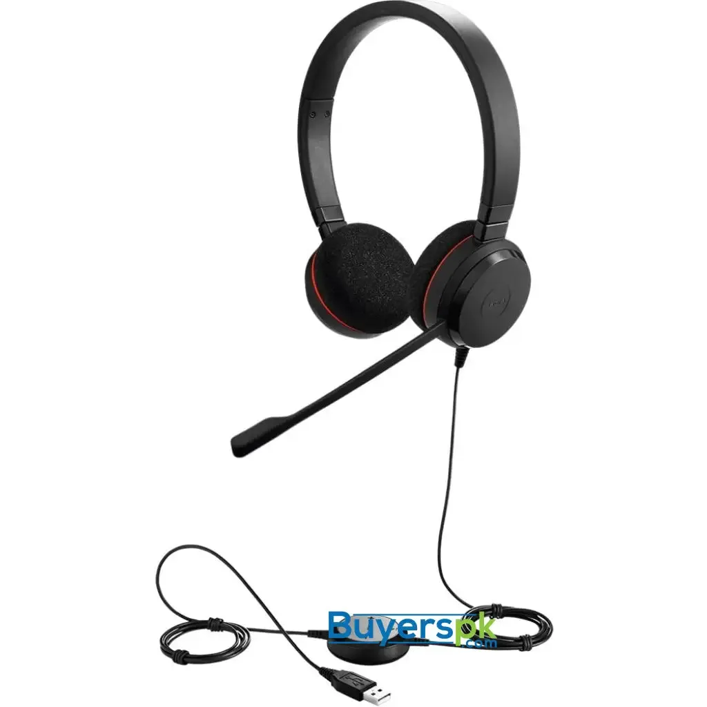 Jabra Evolve 20 Stereo Wired Headset