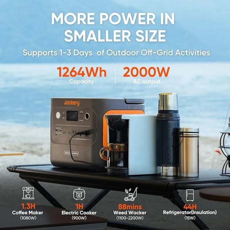 Jackery Explorer 1000 Plus Portable Power Station