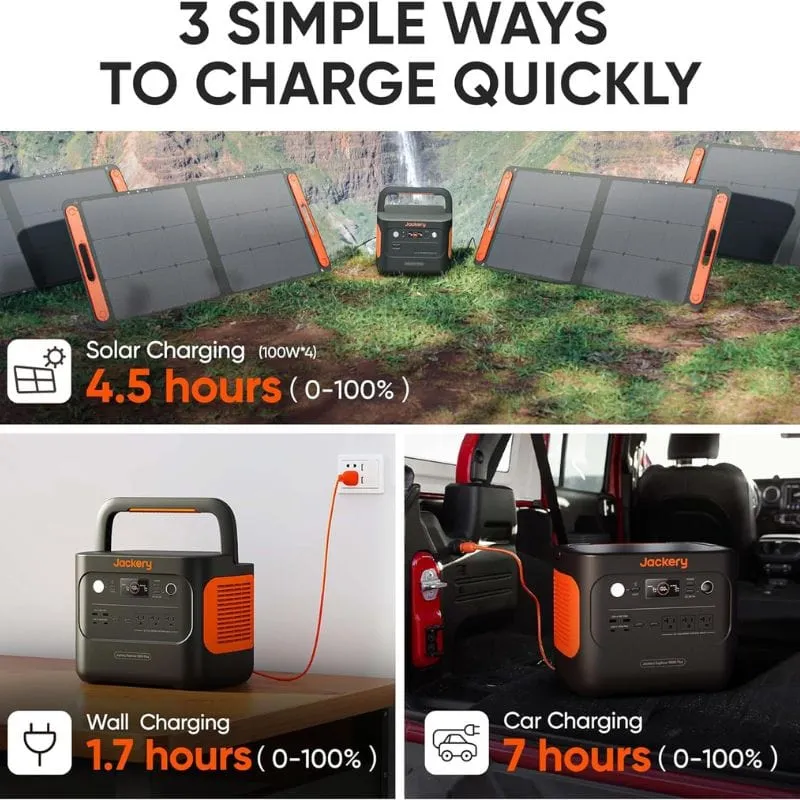 Jackery Explorer 1000 Plus Portable Power Station