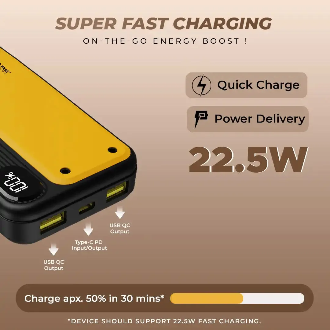 LAPCARE YELO 10000 mAh Power Bank (LPB-522)