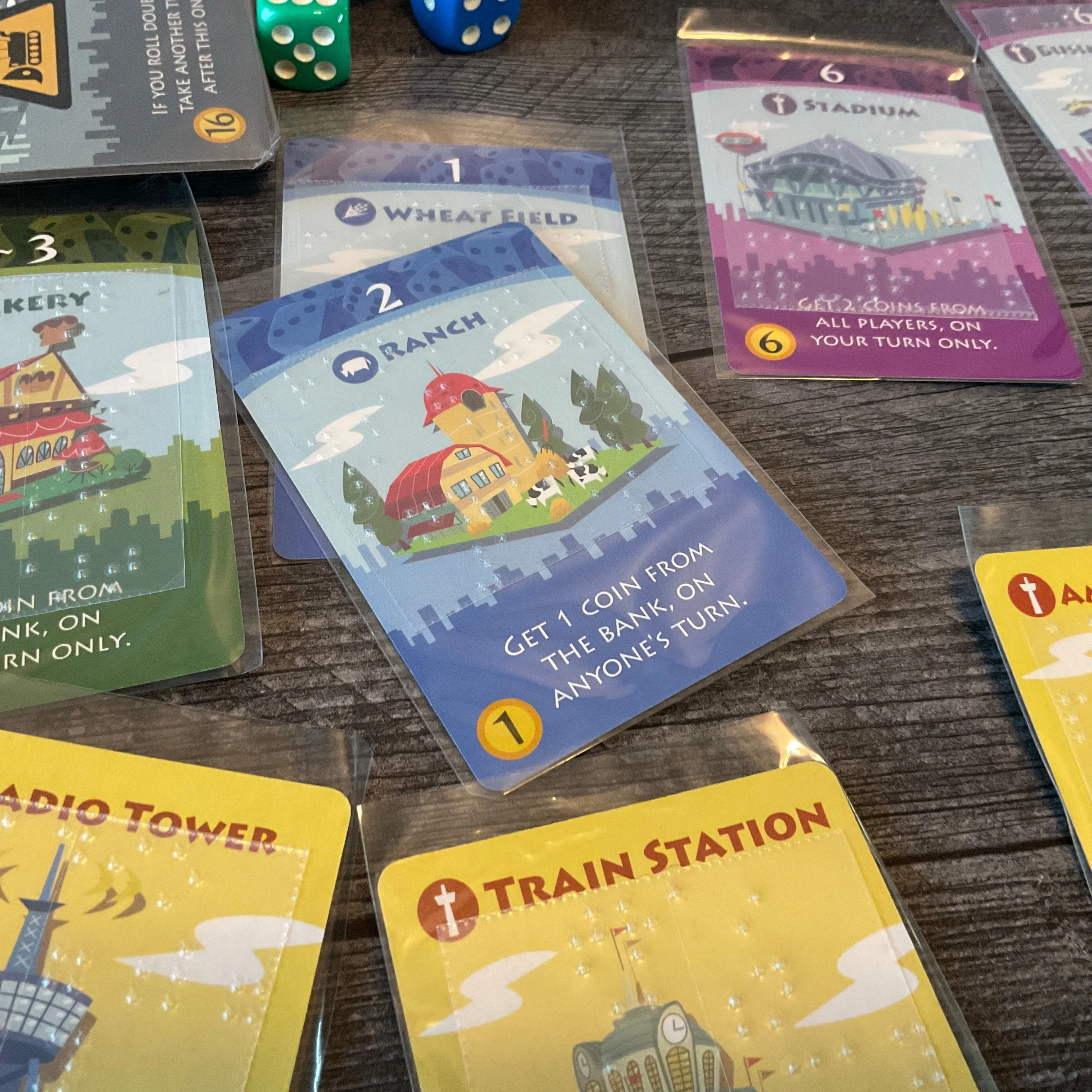 Machi Koro Accessibility Kit