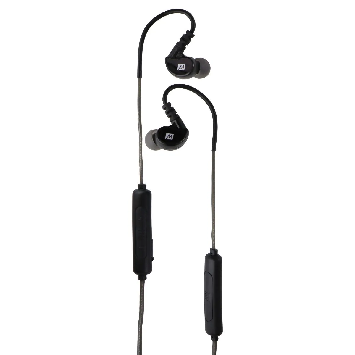 MEE audio M6 X6 Sweatproof Sports Bluetooth In-Ear Earhook Headphones - Black