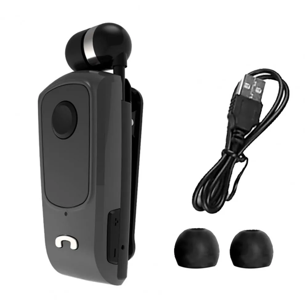 Mini Retractable Bluetooth Headphones