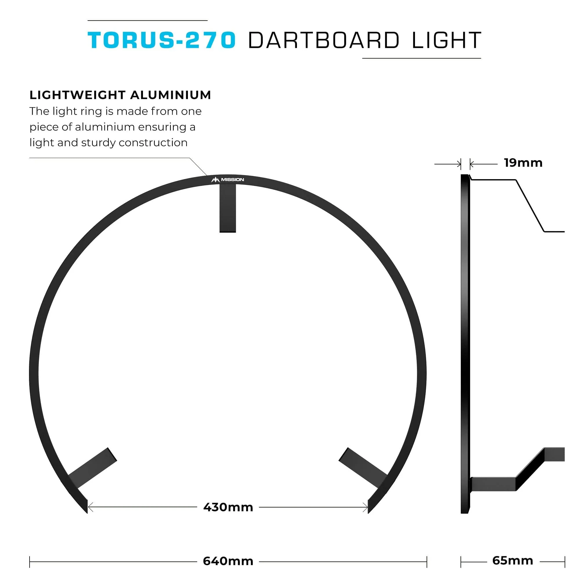 Mission Torus 270 & Torus Clamp & Samurai II & Mission Logo Surround