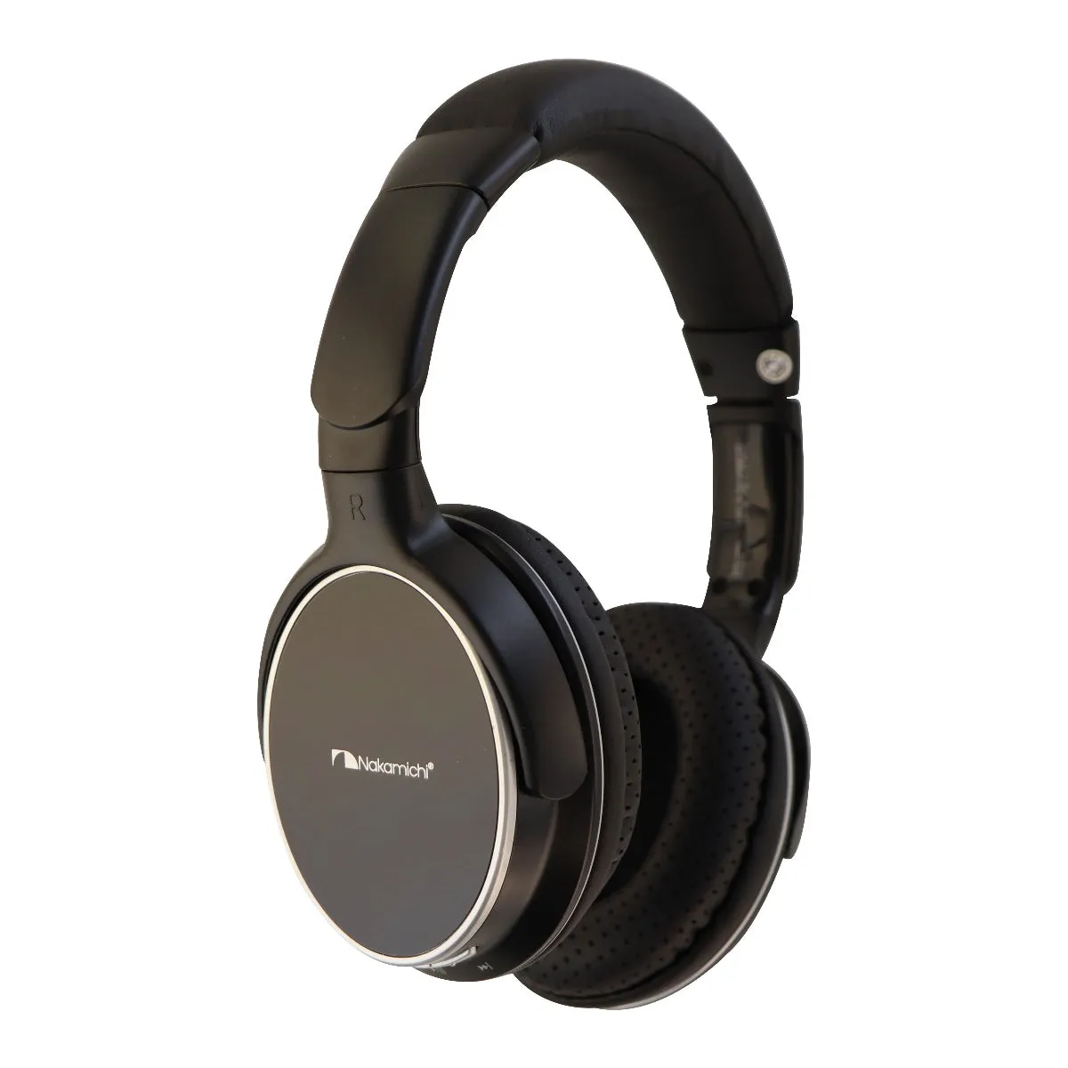 Nakamichi Wireless Bluetooth Over-Ear Headphones - Black