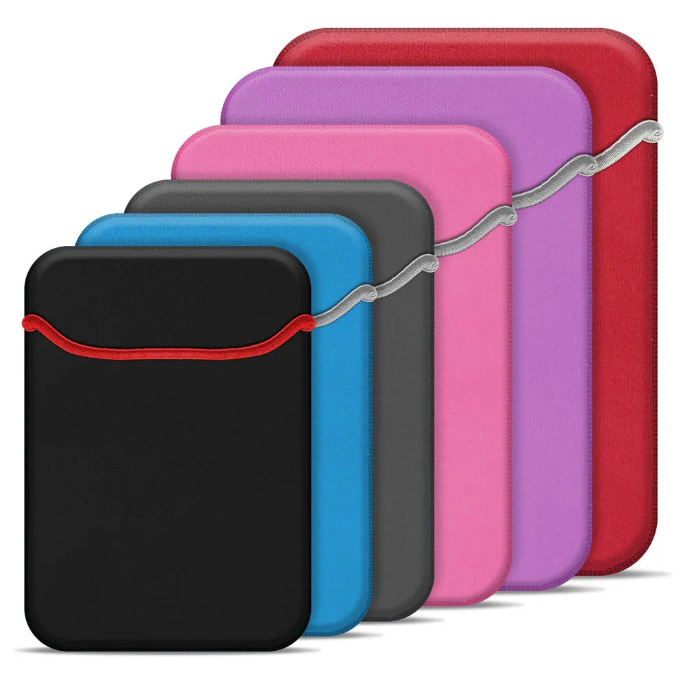 Neoprene Soft Sleeve Case For 7" 8" 9" 10" 11" 12" 14" 15" 16" Devices