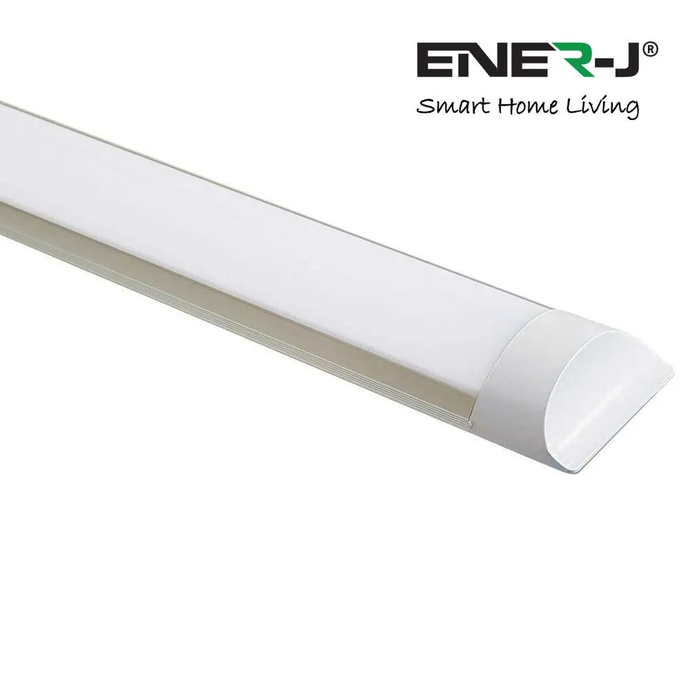 Pack of 2 36W LED Triproof Batten Tube Lights, 120cms, 3000K, IP65 Waterproof, No UV and IR Radiation, Super Bright Tube Light for Kitchen, Living Room, Bathroom, Office, etc.