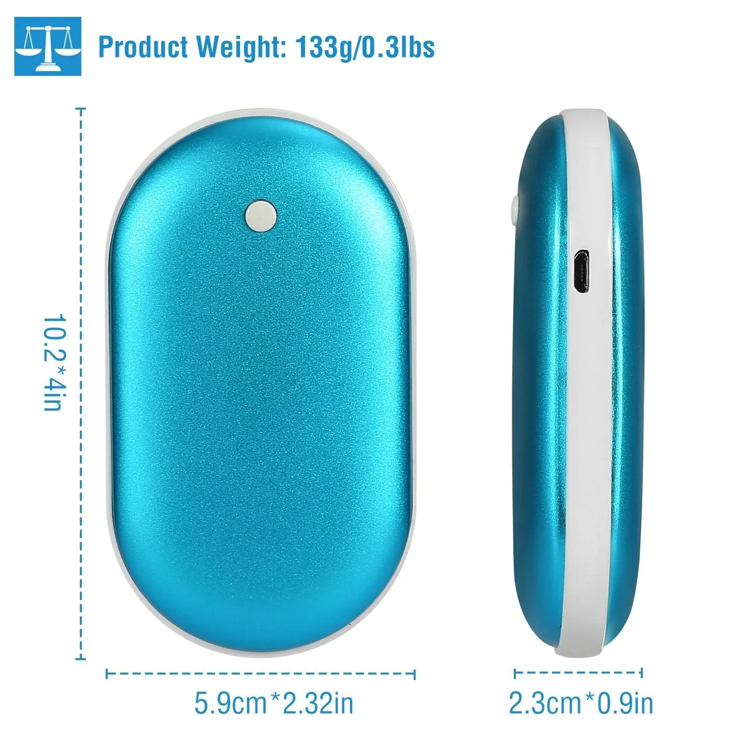 Portable Hand Warmer 5000mAh Power Bank