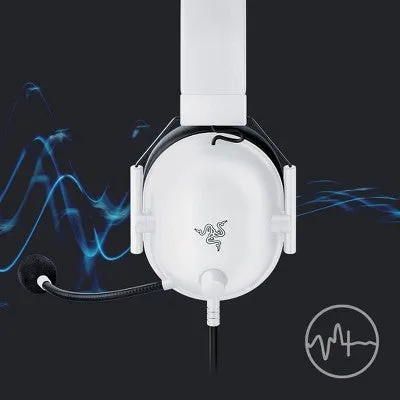 Razer Blackshark V2 X Wired Gaming Headset for PlayStation 4/Xbox One/Nintendo Switch/PC - White