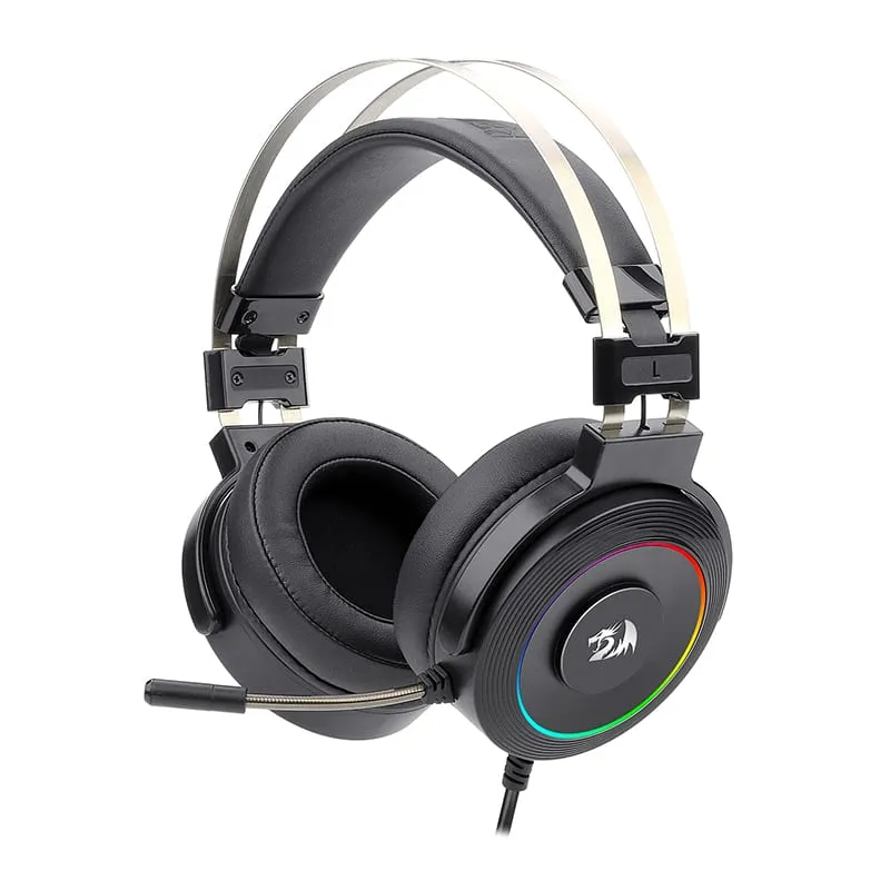 Redragon Over-Ear Lamia 2 Usb Rgb Pc|Ps3|Ps4 Stand Included Gaming Headset - Black