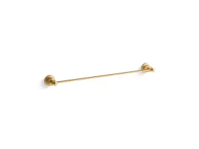 Relic 26.31" Towel Bar in Vibrant Brushed Moderne Brass