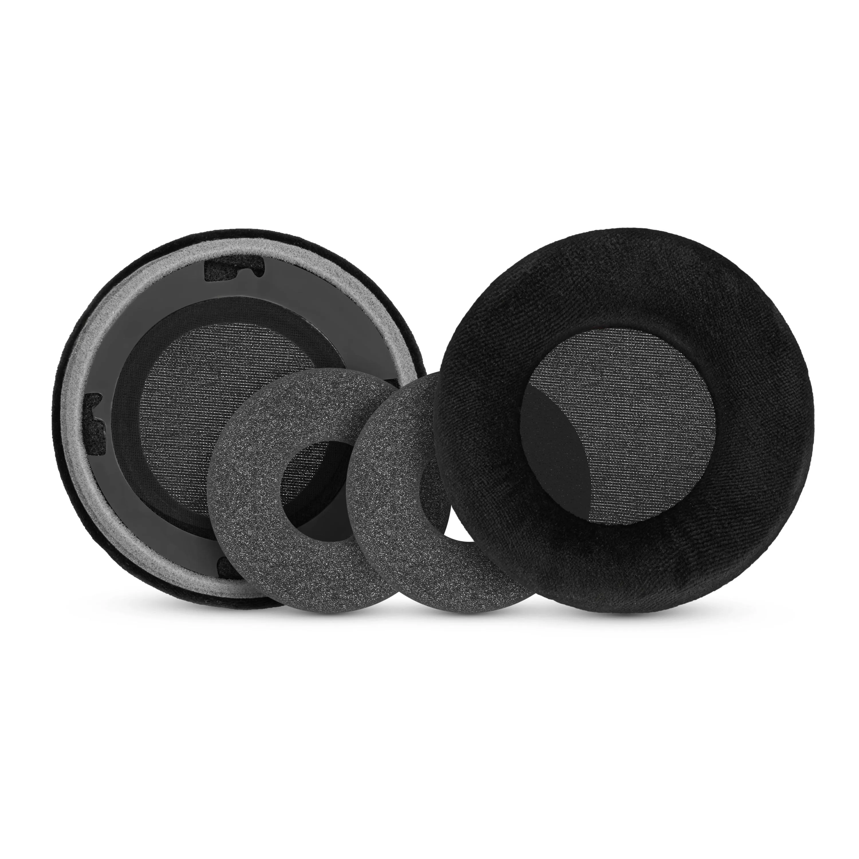 Soft Velour & Foam Replacement Earpads Compatible with AKG K701, K702, Q701, K601, K612, K712 Headphones