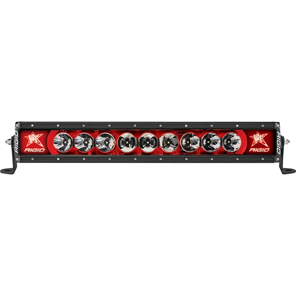 RIGID Industries Radiance  20" Red Backlight Black Housing [220023]