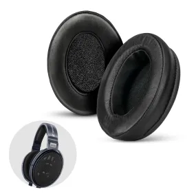 Sheepskin Earpads for Sennheiser HD600, HD650, HD660S, HD525, HD535, HD545, & Massdrop HD58X, HD6XX Headphones - Memory Foam with Soft Sheepskin Leather