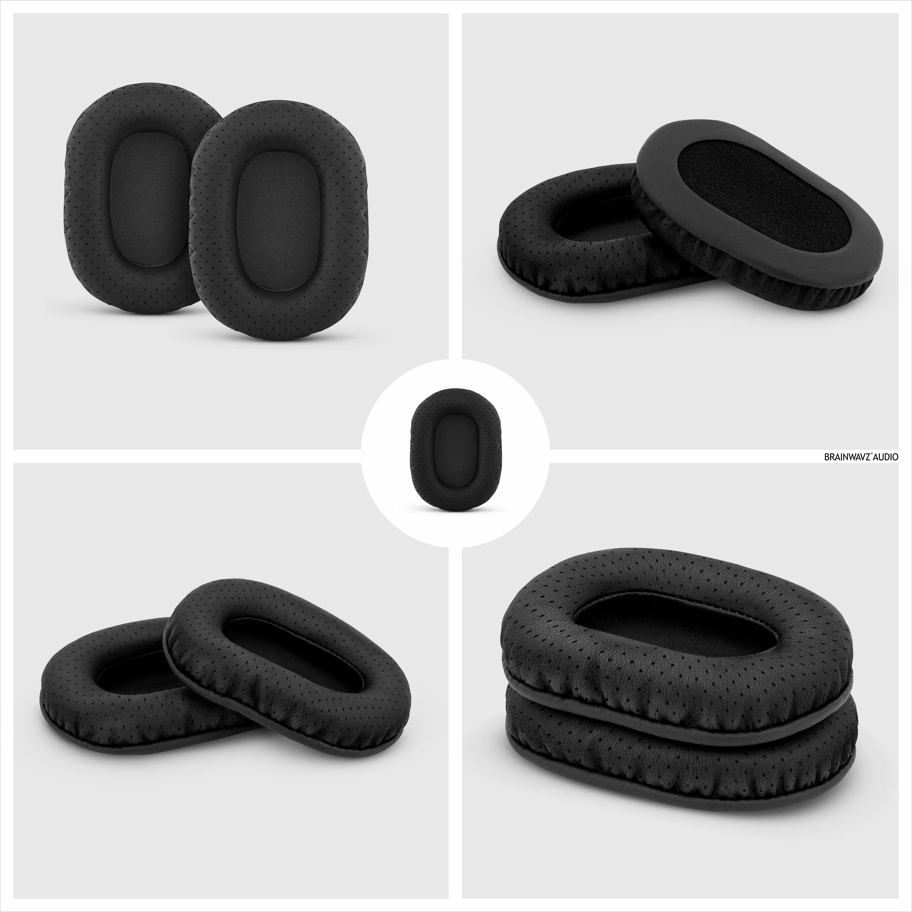 SONY MDR-7506 Perforated Replacement Earpads Also Suitable for V6, CD900ST Headphones (PERF)